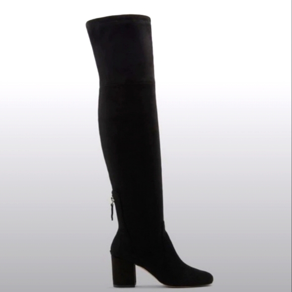 Aldo  MINRICH Over-the-knee boot Black size 10 boho,festival, - Picture 1 of 8